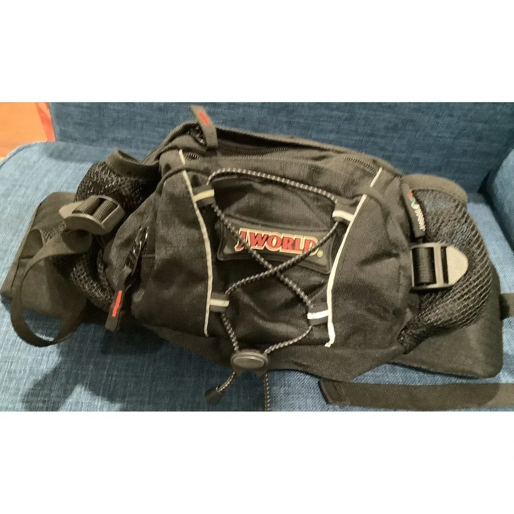 J World Sports  Waist Bag Black One Size